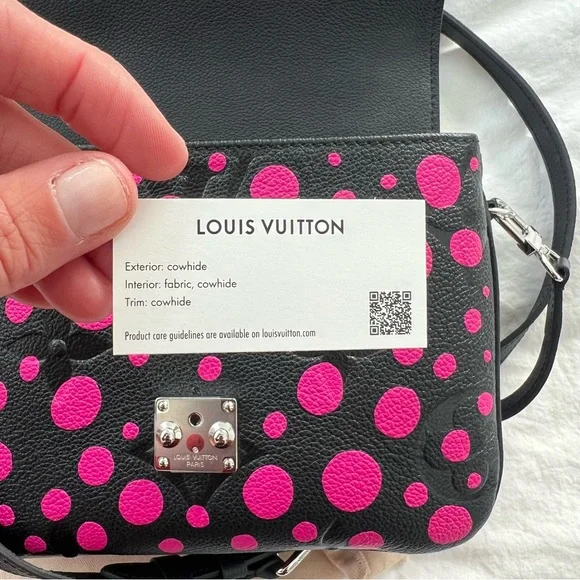 Louis VuittonxYayoi Kusama 2023 Monogram Embossed Dots Empreinte Pochette Métis - Picture 15 of 16